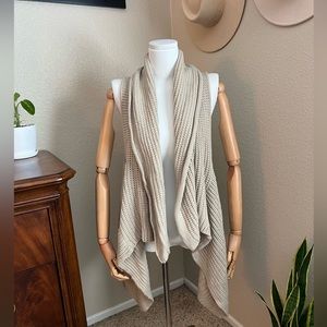 Vest Style Knit Sweater